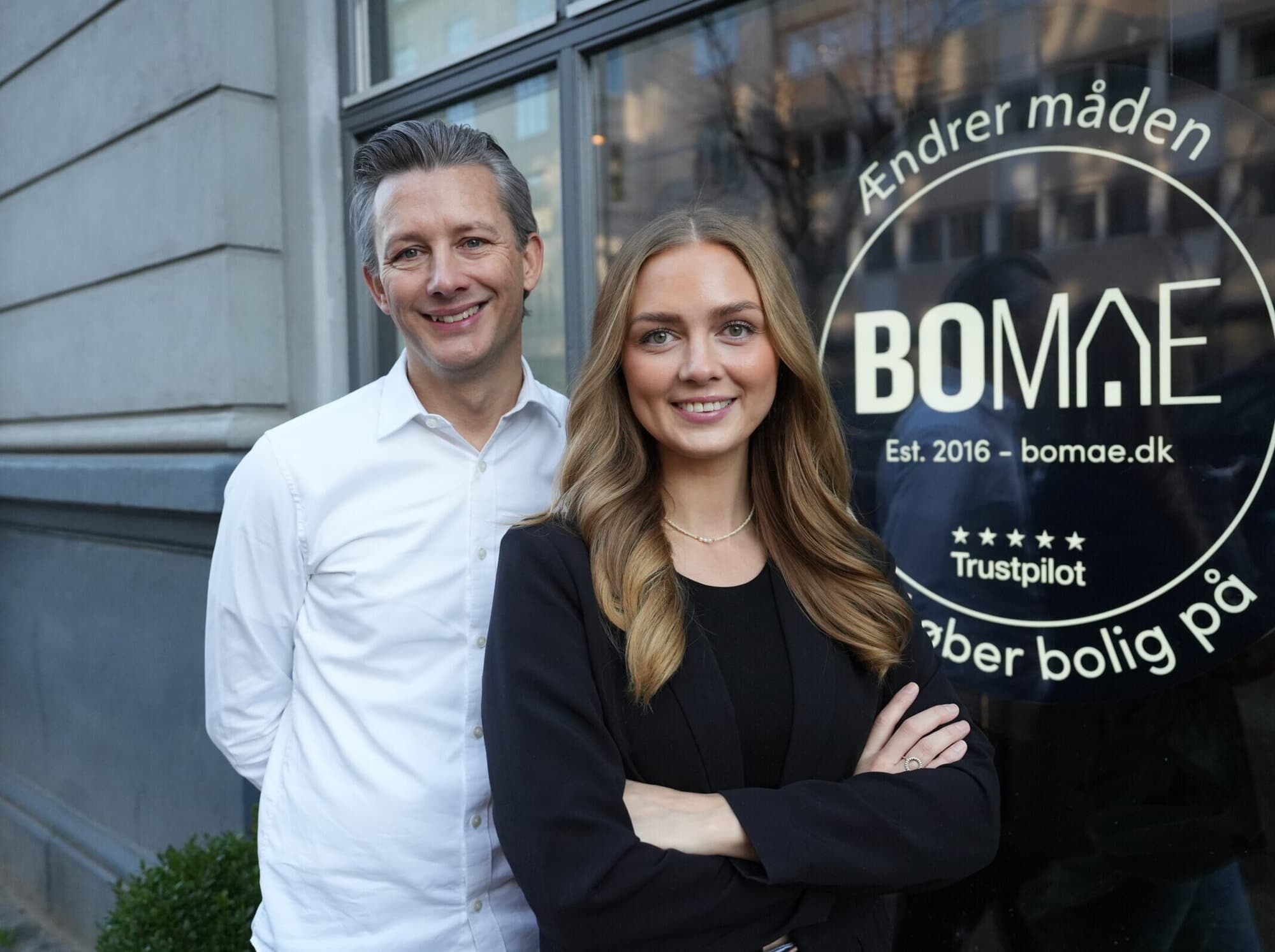 Brian og Kristina, købermæglere hos Bomae
